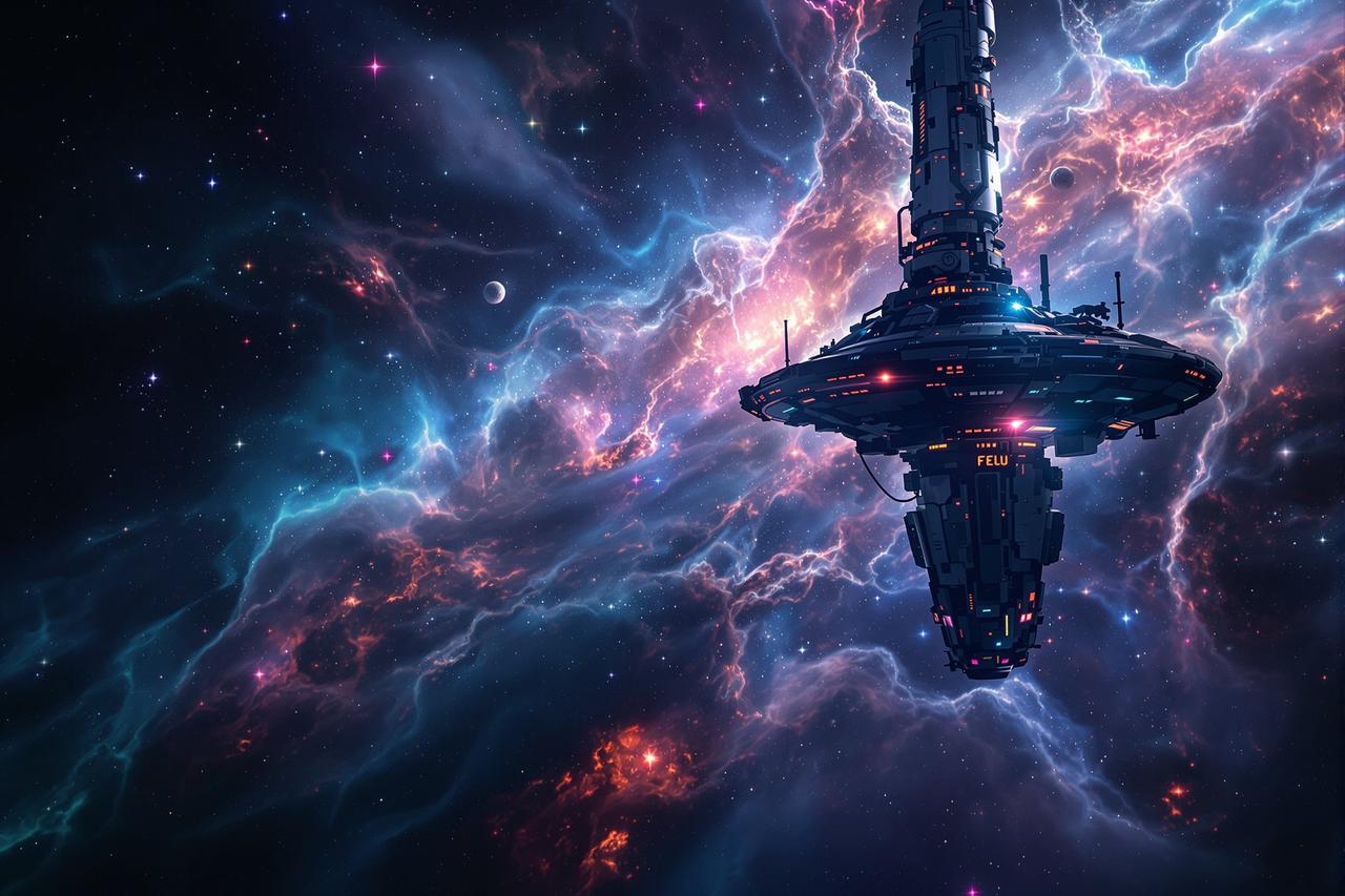 科幻宇宙专题封面 - 探索未来世界的无限可能